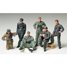 Plastikmodell Deutsche Panzercrew
