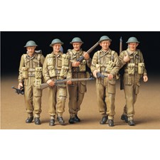 Plastikmodell British Infantry On Patrol