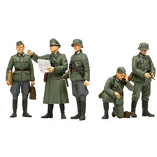 Plastikmodell German Field Comander Set