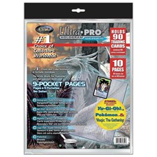 Platinum 9-Pocket Page (10 pages in polybag)