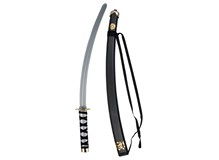 Ninja Schwert mit Hülle, 73 cm, Plastik