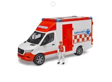 MB Sprinter Ambulanz mit Fahrer und Light- und Sound-Modul
