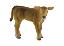 Alpenkalb Mona 4.9 cm, PVC-frei, handbemalt