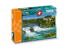 Rheinfall mit Schloss Laufen