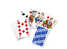 Jasskarten Französisch Miniformat 44 x 68 mm