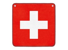 Jassteppich, Motiv: Schweizer Kreuz