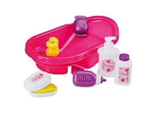 Puppen-Badewanne mit Zubehör