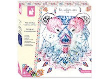 Kreativ-Set Fadenbilder Tiere