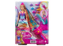 Barbie FT Haar-Prinzessin Fairytale, Puppe, Zopfdreher, Zubehör