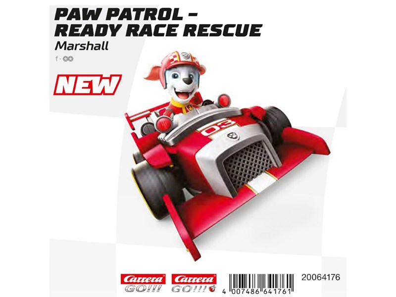 CARRERA GO!!! 20064176 - Paw Patrol Marshall, Fahrzeug, Auto