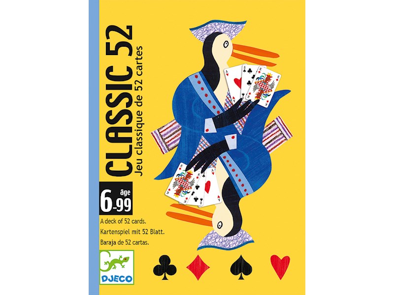 DJECO Gesellschaftspiel Kartenspiel Classic 52 (mult) Spielland.ch