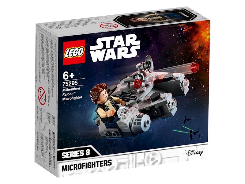 LEGO Klemmbausteine Millennium Falcon Micro fighter, Lego Star Wars, 101 Teile, ab 6 Jahren