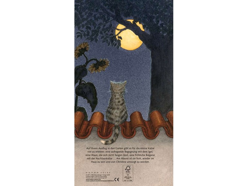 Ravensburger Buch Ich bin die kleine Katze Helmut Spanner, Anz. Seiten