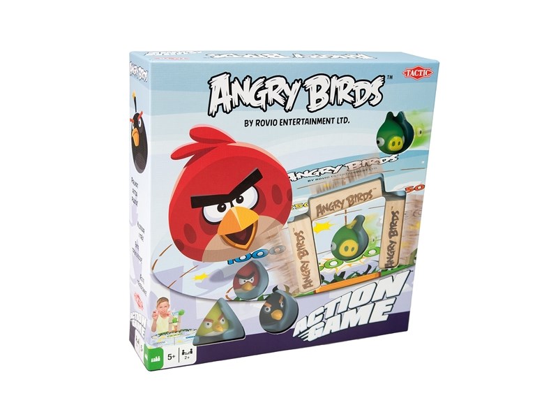 TACTIC Spiel Angry Birds Table Action Game (mult.) Brettspiel
